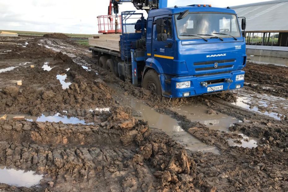 Работа в бездорожье